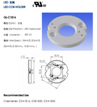 Led Cob Holder/Solderless connector Cree