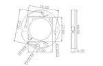 Led Cob Holder/Solderless connector Cree